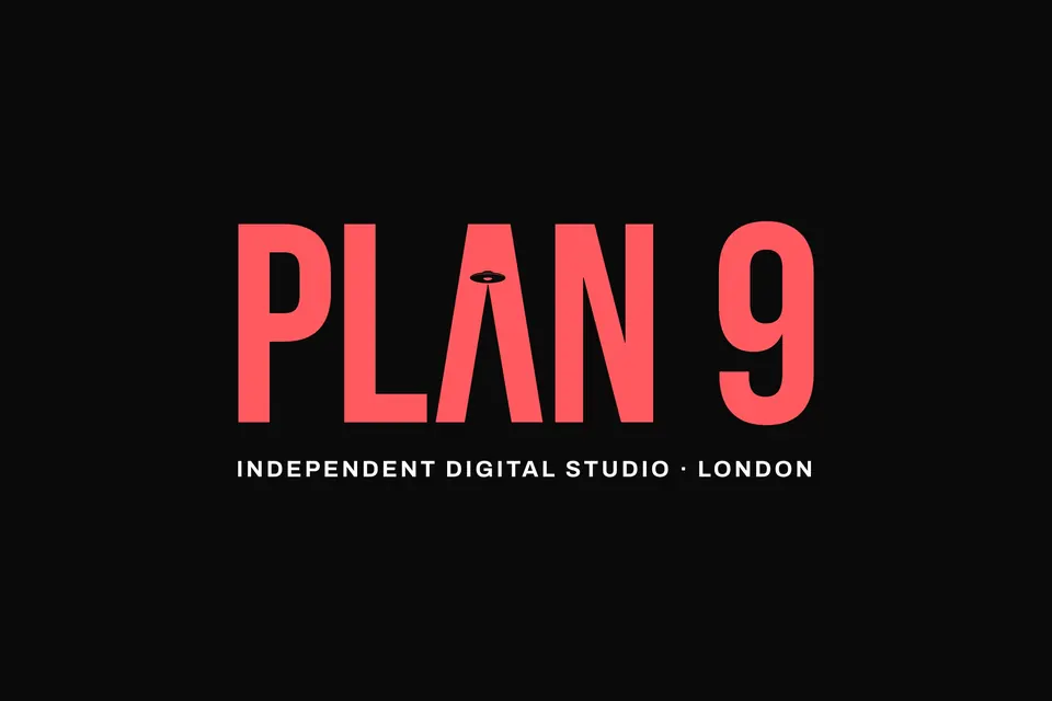 Plan 9 logo — independent digital studio, London